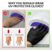 GAOY Anti UV Gloves for Gel Nail Lamp | Professional Fingerless UPF50+ UV Protection for DIY & Salon Nail Art Accessories - Buy Online on GoSupps.com