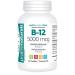 Prairie Naturals Sublingual B12 Methylcobalamin 5000mcg & Folic Acid helps to reduce the risk of neutral tube defects helps the body to metabolize proteins forms red blood cells prevents folate deficiency and Vitamin B12 deficiency - 90 Count