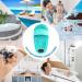 Meidong Silicone Shower Foot Scrubber - Personal Foot Massage and Cleaning - Non-Slip for Men and Women - 1PCS Green - Buy Online on GoSupps.com
