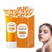 Orange Exfoliating Brightening Gel Exfoliant Visage Orange Exfoliant Corps xfoliant Hydratant Nettoyant En Profondeur Pour Tous Les Types De Peau (1PCS One Size) 1PCS 33.33 ml (Lot de 3)