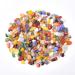 RIFNY Decorative Polished Rocks 0.3 Gravel Crushed Crystal for Plants - 1.5 LB Mixed Color - Aquarium Decor, Vase Filler, DIY Craft - Buy Online on GoSupps.com