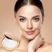 Setting Powder Makeup | Concealing Powder Makeup Powder Oil Free Long Lasting Setting Pressed Powder Makeup Waterproof & Sweatproof Concealer Finishing Powder Aezon Matte White - Buy Online on GoSupps.com