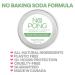 No Pong - Bicarb Free Formulation (Baking Soda Free) All-Natural Deodorant 35g Creme Anti-Odourant Paraben-Free Aluminum-Free Plastic-Free For Men and Women - Buy Online on GoSupps.com