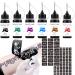 6 Bottles with 6 Color and 84pcs Stencils for Art Paintng Women Men Kids