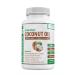 Organic Coconut Oil Capsules 2000mg - 100% Extra Virgin, Cold Pressed for Healthy Skin, Extra Hair Growth, Nail Care, Brain Booster - 120 Softgels - Unrefined Pure & Non GMO Pills - Rich in MCT