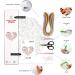 Uniquilling Paper Quilling Kit for Adults - Blooming Heart DIY Painting Kit | Quilling Tools for Home Decor - Best Gift Idea - Buy Online on GoSupps.com