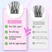 False Eyelashes- Black Natural Full Eyelash for Women Comfortable Eye Lashes for Daily Use at Work Beauty Contest Parties & Salons | Easy to Stick on Upper Lash Line (D030) - Buy Online on GoSupps.com