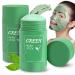ZIXSIRP Green Tea Mask Stick Green Stick Blackhead Remover Deep Pore Cleansing Moisturizing Skin Brightening for All Skin Types of Men and Women (2 Packs)