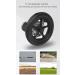 Portable Folding Wheelchair Manual Ultralight Transport Wheelchair Aluminum Folding Wheelchairs with Hand Brake Travel Wheelchair for The Elderly and Children - Buy Online on GoSupps.com