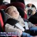 Universal Baby Seat Belt Shoulder Pad Set - 3 Soft Covers for Car Seats & Strollers - Safety Belt Pillows for Newborns - Black - Buy Online on GoSupps.com