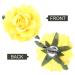 Frcolor Big Yellow Rose Hairpin & Brooch for Women Party - Artificial Flower Clips - Buy Online on GoSupps.com