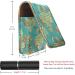 Travel Lipstick Organizer Case | Portable Makeup Bag with Mirror | Ethnic Style Golden Sea Turtle Design - Shop Internationally - Buy Online on GoSupps.com
