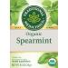 Organic Spearmint Herbal Tea - Naturally Caffeine Free | 16 Wrapped Bags - Traditional Medicinals - Buy Online on GoSupps.com