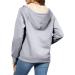 Warm Hanxiulin Fleece Plush Jacket for Women - Cozy Zipper Wool Hoodie Fluffy Autumn Winter Coat in Gray 3XL - Buy Online on GoSupps.com