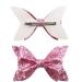 DeD 30 Pieces 4.5 Inch Glitter Hair Bows Clips for Girls - Sparkly Sequins Alligator Clips (15 Pair) - Perfect for Baby Girls, Teens, and Toddlers - Buy Online on GoSupps.com