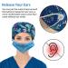 Adjustable Long Hair Work Hat with Button Sweatband - Cotton Ponytail Hat for Women & Men (Color 16) - Buy Online on GoSupps.com