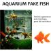 Balacoo 10 Pcs Realistic Artificial Goldfish - Floating Tropical Fish Decor for Aquariums | Mini Animal Toys - Buy Online on GoSupps.com