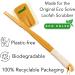 Natural Loofah Scrubber Head Refill - Bamboo Exfoliating Sponge (2 Pack) for Invigorating Shower Experience | Eco-Friendly Body Care - Buy Online on GoSupps.com