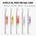 5Pcs Nail Cuticle Oil Pens - Mini Repair Care Kit for Damaged Nails - Hydrating Cuticle Revitalizer with Vitamin E - Moisturizing Growth Treatment - Buy Online on GoSupps.com