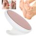 Buy Glass Foot File Callus Remover - Stainless Steel Nano Crystal Pedicure Tool for Smooth Heels | On-the-Go Foot Care White  - Buy Online on GoSupps.com