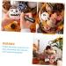 HOMSFOU 36 Pcs Artificial Pumpkin Pumpkin Model decorations Festival Pumpkin Decor decorate Environmental foam pumpkin ornaments artificial halloween set Scene Layout Pumpkin Decor reward - Buy Online on GoSupps.com