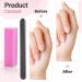 WLLHYF Nail Files and Buffers - 12Pcs 100/180 Grit Double Sided Nail Art Care Tools for Professional Manicure at Home and Salon - Buy Online on GoSupps.com