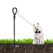 Liummrcy dog camping piles dogs stake for camping heavy duty dog crate stake and ground anchor for pet leash anchor for large dog