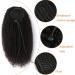 Hair Extensions Curly Shaggy Ponytail with Drawstring Hair Comb Ponytail Extensions Brazilian Human Hair Ponytail Hair Bun Women Wigs Hair Pieces For Women (Color : Black Size : 12 inch) 12 inch Black - Buy Online on GoSupps.com