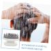 Fomiyes 2-in-1 Shampoo Brush & Scalp Massager - Silicone Hair Care Tool for Men & Women - Plastic Hairbrush for Shower & Massage - Buy Online on GoSupps.com