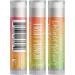 Fruit Punch Lip Balm Set of Three | Hydrating & Refreshing | Buy Internationally - Buy Online on GoSupps.com