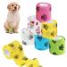 Ukofew 6pcs self -adhesive bandage self -adhering bandage self -adhering elastic elastic cohesive adhesive bandage for Vet Wrap Pet cat dog wrist horse pet (5cm x4.5 m)
