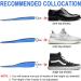 Ailaka Height Increase Insoles - 1 Pair PU Shoe Lifts for Men & Women | Elastic Shock Absorbing Sports Insoles | 3.5 cm Height Increase Heel Lifts - Buy Online on GoSupps.com