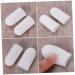 8 Pairs Silicone Gel Toe Protectors & Separators for Blisters, Bunions, and Straightening - White Headgear Orthopedic Design - Buy Online on GoSupps.com