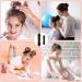 8 Pcs Kids Foam Hair Bun Maker Set - Magic Hair Twister for Easy Bun Creation - Black Hair Buns Accessories for Women - Buy Online on GoSupps.com