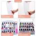 SUBAY Portable Clear Double Side Nail Polish Organizer for 48 Bottles - Gel Nail Storage with Adjustable Dividers - Space Saver Design (1 Pcs) - Buy Online on GoSupps.com