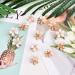 Xzeemo 12pcs Mini Flower Claw Clips - Non-Slip Hair Accessories for Girls & Women (Pink) - Buy Online on GoSupps.com