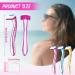16-Piece Bikini Disposable Razors for Women - Travel Pubic Hair Removal Beauty Razor Set - T-Type Bikini Line Trimmer - Body Cosmetic Tool (Rose Red/Blue/Yellow) - Buy Online on GoSupps.com