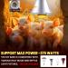 BrightArk 250W Poultry Heat Lamp with 2.5M Wire and 2M Hanging Chain - Energy Saving Switch, Livestock Breeding Brooder Lamp for Puppies, Chicks, Piglets, Reptiles (No Bulb) - Buy Online on GoSupps.com