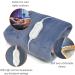 SXCDD Blue Electric Heated Blanket | 3 Heat Settings | Flannel Warmth 180 x 90 cm | International Shipping - Buy Online on GoSupps.com
