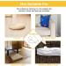 TEUVO Couch Cushion Non Slip Pads to Keep Couch Cushions from Sliding  Premium Hook and Loop Tape with Adhesive for Smooth Surfaces  11cm Wide and 1M Long - Buy Online on GoSupps.com