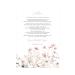 Godparent letter baptism "Flowers" personalized // Baptism gift godchild and girl