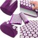 Buy Dunlap Massage Cushion & Acupressure Mat - Extra Long Pain Relief Yoga Spike Pillow (Purple) - Buy Online on GoSupps.com