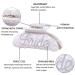 Bride Hair Claw Clip - White Acrylic Hair Accessory for Wedding, Bachelorette Party Favors & Bridal Shower Gifts - Buy Online on GoSupps.com