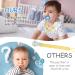 Jomewory Pacifier Holder - Stylish & Durable Baby Gift for Girls | Soft Washable Modern Pacifier Clips - Buy Online on GoSupps.com