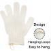 Exfoliating Gloves for Smooth & Soft Skin - Body Scrub & Ingrown Hair Remover - Shower Scrubber for Women & Men - 1 Pair - Buy Online on GoSupps.com