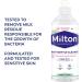 Milton Sensitive Baby Bottle & Teats Washing Up Liquid - Gentle & Effective Cleaning Solution - Buy Online on GoSupps.com