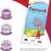 Ferrovit Awakening & Growth FYTO - Iron and B Vitamins for Children and Adults - Fights Fatigue - Brain Development - Natural Banana Flavor - 100 ml - Buy Online on GoSupps.com