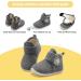 JIASUQI Baby Winter Boots Slippers | Anti-Skid Infant Crib Shoes 2-2.5 Years - Dgrey - Buy Online on GoSupps.com