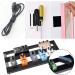 STAY GENT Self Adhesive Hook and Loop Tape - 11CM Wide, 1M Long - Black Nylon Fabric Fastener for Couch Cushions, Guitar Pedals, Cable Management - Ideal for Crafts Projects - Buy Online on GoSupps.com