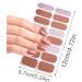 20 Pieces Semi Cured Gel Nail Strips Glitter Gel Nail Sticker Long Lasting Gel Nail Wraps With Soft Glossy Gel Finish Suitable For All Nail Art Enthusiasts Ze0530 - Buy Online on GoSupps.com